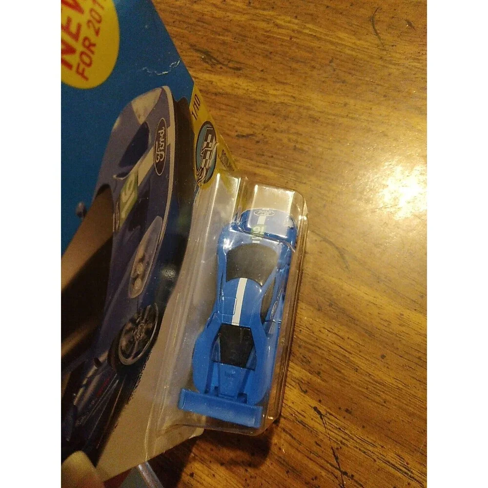 2015 hot wheels HW speed graphics 2016 Ford GT race car blue 1/10
